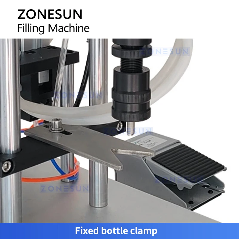 Perfume Fragrance Levels - ZONESUN ZS-YTZL500Q Máquina de Llenado Neumática