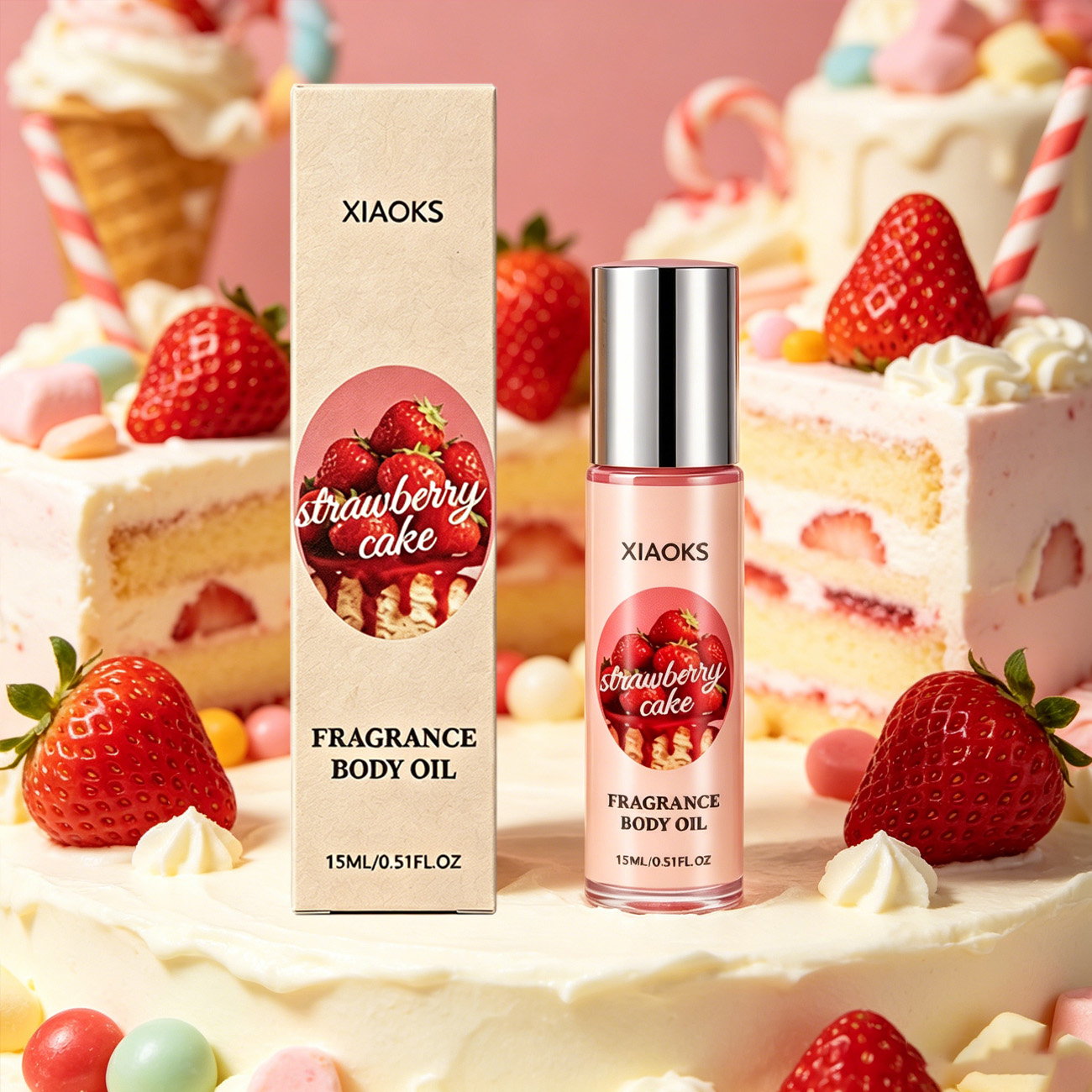 Fragrance World Perfume - 1 botella de perfume roll-on con