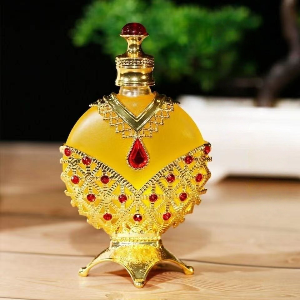 Fragrance World Perfume - Perfume Árabe Dorado, Fragancia Ligera, Aceite