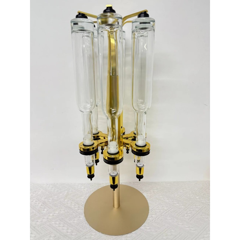 Soporte Metálico Dorado de 6 P - Perfume Fragrance Bar reseña y precio