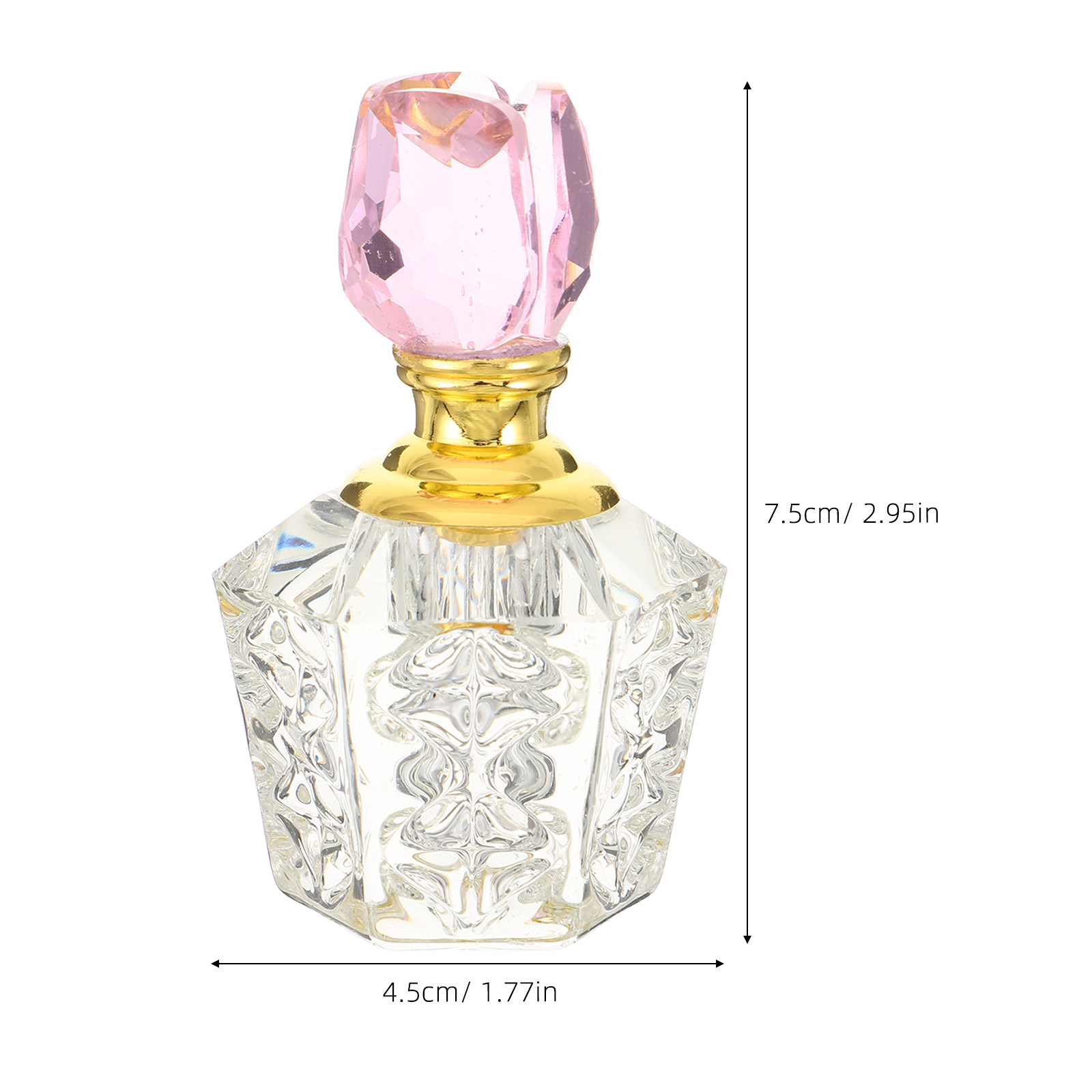 Botella de Perfume de Cristal  - Perfume Fragrance Rose reseña y precio