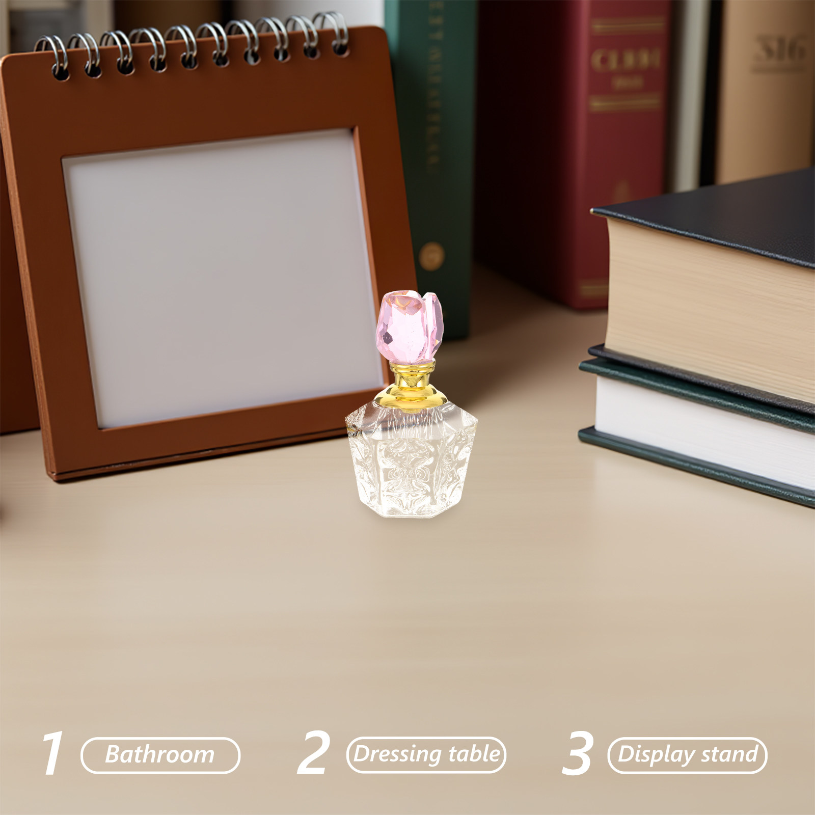 Botella de Perfume de Cristal  - Perfume Fragrance Rose reseña y precio