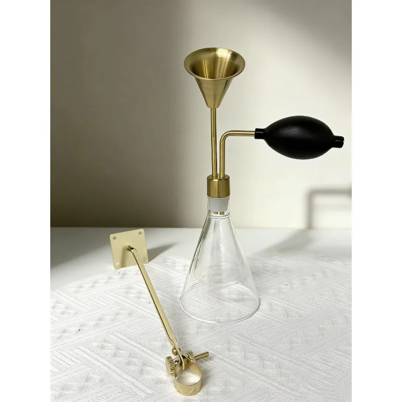 Botella de vidrio Golden‑Head  - Perfume Fragrance Bar reseña y precio