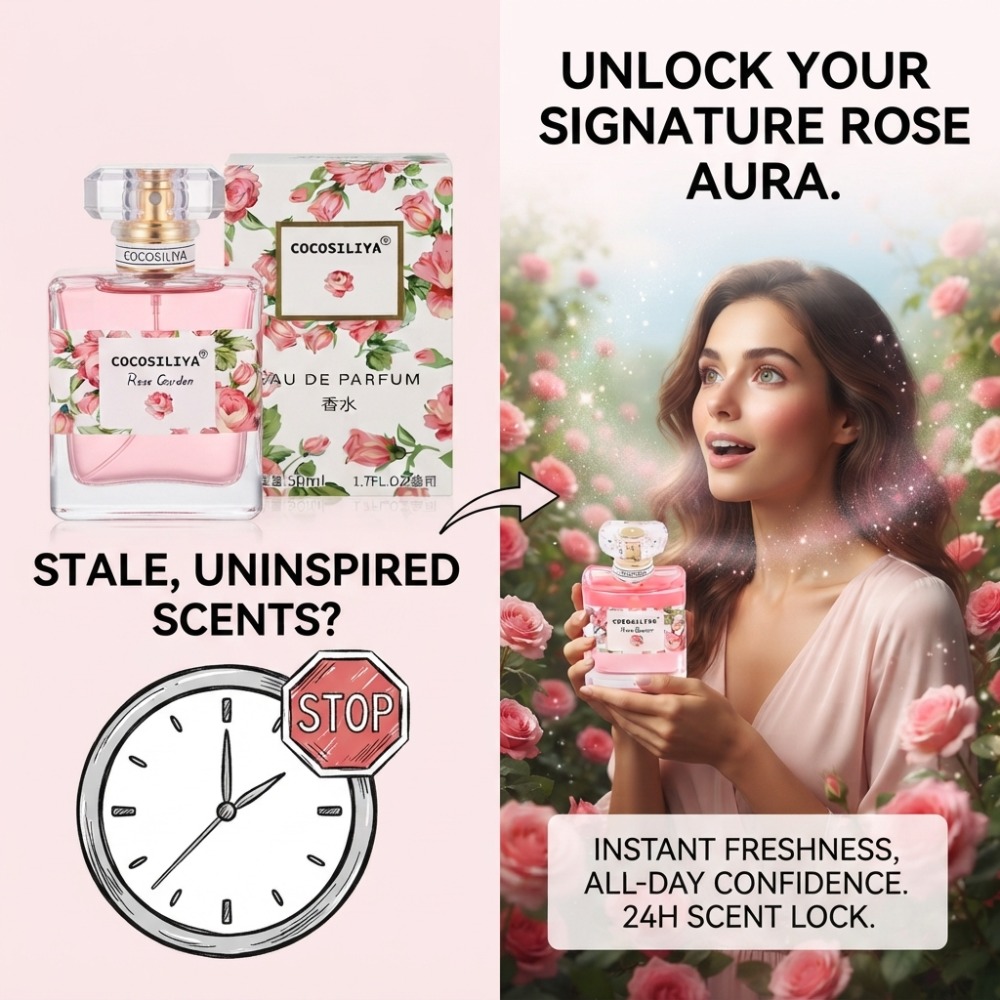 Nuevo Perfume de 50ML, fraganc - Perfume Fragrance Rose reseña y precio